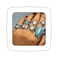 Asphinien 8 Pcs Bohemian Joint Knuckle Rings Set Oval Turquoise Finger Ring Opal Gemstone Teardrop Midi Rings Punk Leaf Index Ring for Women