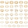CHICUTIE 43Pcs Gold Knuckle Rings Set For Women Stackable Joint Finger Midi Rings Dainty Cubic Crystal Zirconia Simple Hollow Twist Cute Rings Pack Jewelry Gift
