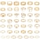 CHICUTIE 43Pcs Gold Knuckle Rings Set For Women Stackable Joint Finger Midi Rings Dainty Cubic Crystal Zirconia Simple Hollow Twist Cute Rings Pack Jewelry Gift