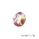 COLORFUL BLING Chunky Acrylic Dried Flower Resin Rings Set Transparent Aesthetic Wide Thick Knuckle Stacking Ring for Women Colorful Beach Colorful Boho Jewelry5pcs
