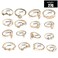 CSIYANJRY99 CSIYAN 616 PCS Knuckle Stacking Rings for WomenBoho Vintage Stackable Midi Finger Rings Set M