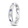 Hapour 925 Sterling Silver Ring for WomenEternity Gorgeous Rings Stackable Rings for Women as Gifts Ring Size 8