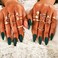 Harry and Henry Gold Stackable Rings for Women Gifts Trendy Stuff Simple Star Moon Heart Knuckle Ring Set Boho Cute Stuff Gold Ring Pack Jewelry Birthday Gifts