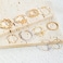 Harry and Henry Gold Stackable Rings for Women Gifts Trendy Stuff Simple Star Moon Heart Knuckle Ring Set Boho Cute Stuff Gold Ring Pack Jewelry Birthday Gifts