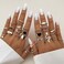 IFKM 27 Pcs Silver Knuckle Rings Set For Women Vintage Stackable Joint Finger Midi Rings Dainty Cubic Zirconia Crystal Simple Twist Hollow Cute Rings Pack Jewelry Gift Hidden Love Silver