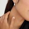MILACOLATO 1mm Sterling Silver Rings for Women Men 18K White Gold Plated Plain Stackable Thumb Rings Tarnish Resistant Statement Wedding Band Ring Comfort Fit Size 9
