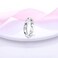 NARMO 925 Ring for Women Sterling Silver Blue Moon and Star Rings Cubic Zirconia Stackable Ring Size 8