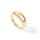 PAVOI 14K Yellow Gold Plated Chunky Dome Ring Puffy Dome Stackable Rings Womens Chunky Ring Size 6