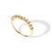 PAVOI Spinning Anxiety Ring Beads Yellow Gold 8