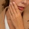 RLMOON Birthstone Rings for Women Non Tarnish Silver Stacking Rings Dainty CZ Baguette Gemstone Promise Ring Personalized Jewelry Gift for Birthday Size 7