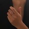 WFYOU Heart Initial Ring for Women Silver Rose Gold Plated Heart Capital Letter Initial Ring Stackable Rings for Women Adjustable Alphabet Letter Rings Jewelry Gifts