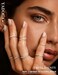 YADOCA 8Pcs 1MM 2MM Stainless Steel Rings for Women Men Minimalist Fashion Dainty Plain Thin Knuckle Stacking Midi Thumb Rings Stackable Statement Band Rings Set Silver Tone Size 7