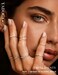 YADOCA 8Pcs 1MM 2MM Stainless Steel Rings for Women Men Minimalist Fashion Dainty Plain Thin Knuckle Stacking Midi Thumb Rings Stackable Statement Band Rings Set Silver Tone Size 7
