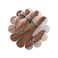 Zeshimb Punk Chain Finger Rings Sliver Cuban Link Rings Stackable Knuckle Rings with Tassel Vintage Midi Index Finger Rings Statement Jewelry for Women