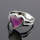 Caiyao Love Heart Bear Dinosaur Color Change Ring Mood Emotion Temperature Adjustable Index Ring for WomenHeart