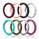 Egnaro Silicone Ring Women Thin and Stackable Rubber Rings Women Wedding Bands 25mm Width 18mm Thick