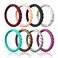 Egnaro Silicone Ring Women Thin and Stackable Rubber Rings Women Wedding Bands 25mm Width 18mm Thick