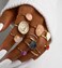 iF YOU 24 Pcs Small Gold Gem Ring Set for Women Stackable Finger Midi Rings Simple Stacking Cute Rings Pack Trendy Stuff Jewelry Gift Size 1274