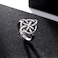 NIGHTCRUZ Witches Knot Ring Stainless Steel Rings with Witch Knot Celtic Jewelry for Women 8