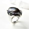 xinpeng Xinpeng Natural Stone Adjustable Finger Ring Black Evil Eye