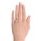FUKQVOD Yevison Womens 925 Sterling Silver Crystal Filled Round Shape Ring Jewelry Blue9 Adorable Quality and Practical