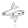 Otxas Silver Butterfly Rings Butterfly Jewelry Silver Rings Cute Ring for Women Engagement Ring Butterfly Jewelry