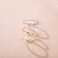 EAMTI 2mm 925 Sterling Silver Wedding Band Round Cubic Zirconia Full Eternity Stackable Engagement Ring for Women Size 7