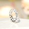 EAMTI Wedding Bands for Women Oval Cut Stackable CZ Cubic Zirconia Engagement Rings Eternity Band Rings Size 6