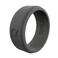 QALO Q2X Silicone Ring for Men Reinforced Heat Resistant Design 85mm Wide x 25mm Thick Band Flexible AllDay Comfort Mens Wedding Band Silicone for Active Work Training Charcoal Size 12