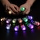 Midafon 60 Pack led Glow Rings Flashing Diamond Light up in The Dark Birthday Party Favors