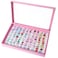 SOTOGO ONEST 100 Pieces Cute Rings Jewelry Rings Pretend Play Ring and Dress up Ring Gift