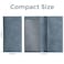 CoBak Premium Leather Checkbook Cover RFID Blocking Classic Design Slim Durable Perfect for Personal Business Checks