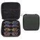 Bukere Travel Sunglasses Organizer Case Adjustable Slot For Multiple Eyeglasses Hardshell Portable Storage Box for Men Women