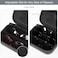 Bukere Travel Sunglasses Organizer Case PU Leather Adjustable Slots for Multiple Glasses Hard Eyewear Box for Men Women