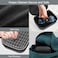 Bukere Travel Sunglasses Organizer Case PU Leather Adjustable Slots for Multiple Glasses Hard Eyewear Box for Men Women