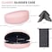 molshine Hard Shell Sunglasses CaseClassic Large Glasses Case for SunglassEyeglasses with Cleaning ClothPocketPink