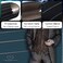MyEyeglassCase Chic Black Hard Shell Sunglass Case with Microfiber Pouch Cleaning Cloth Elegant Tweed Patten Glasses Case Medium to Large Eyeglass Case for Men and Women AS87 Black Tweed