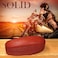 MyEyeglassCase Premium Leather Like Hard Shell Sunglass Case with Microfiber Pouch Cleaning Cloth Glasses Case Medium to Large Eyeglass Case for Men and Women AS113 Brown