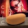 MyEyeglassCase Hard Sunglasses Case Large Glasses Case Eyeglass Case for Large Frames with Drawstring Pouch and Cleaning cloth AS413 Corduroy Beige