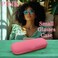 MyEyeglassCase Slim Hard Shell Eyeglass Case Small Protective Glasses Case with Microfiber Pouch Cleaning Cloth fit readers and reading frames womengirls S5 Pink