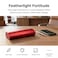Philley Aluminum UltraLight Eyeglasses Case Hard Shell Nearsighted Glasses Case for Women MenGrapefruit Red