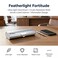 Philley Aluminum UltraLight Eyeglasses Case Hard Shell Nearsighted Glasses Case for Women MenSilver