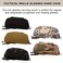 SunForMorning Tactical Eyeglasses Hard Case Molle Zipper Sunglasses Carrying Case Protective Box with Clip Black