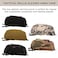 SunForMorning Tactical Eyeglasses Hard Case Molle Zipper Sunglasses Carrying Case Protective Box with Clip Brown