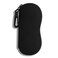 Hion Sunglasses Case Ultra Light Neoprene Zipper Eyeglass Soft Case with Belt Clip