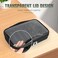 Tangoner Sunglasses Organizer Case for Multiple Pairs Eyeglasses Storage Box Hard Shell Travel Eyewear Case Zipper Men Women