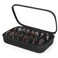 Tangoner Sunglasses Organizer Case for Multiple Pairs Eyeglasses Storage Box Hard Shell Travel Eyewear Case Zipper Men Women