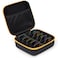Tangoner Travel Sunglasses Organizer Case with 5 Adjustable Slots Multiple Pairs Eyeglass Portable Eyewear Box for Men Women