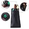 TRIUMPH VISION Double Eyeglasses Sunglasses Pouch Leather Soft Lining 3 Compartments Sleeve Large Shade Reading Glasses Case Black 2Pack