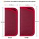 TRIUMPH VISION Eyeglasses Case Small for Reading Glasses Light Neoprene Slim Sunglasses Sleeve Eyewear Pouch Check Soft Protection 3 Pack